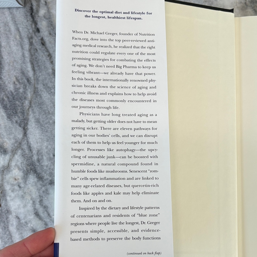 How Not to Age by Michael Greger - White Cover - Picture 5 of 6